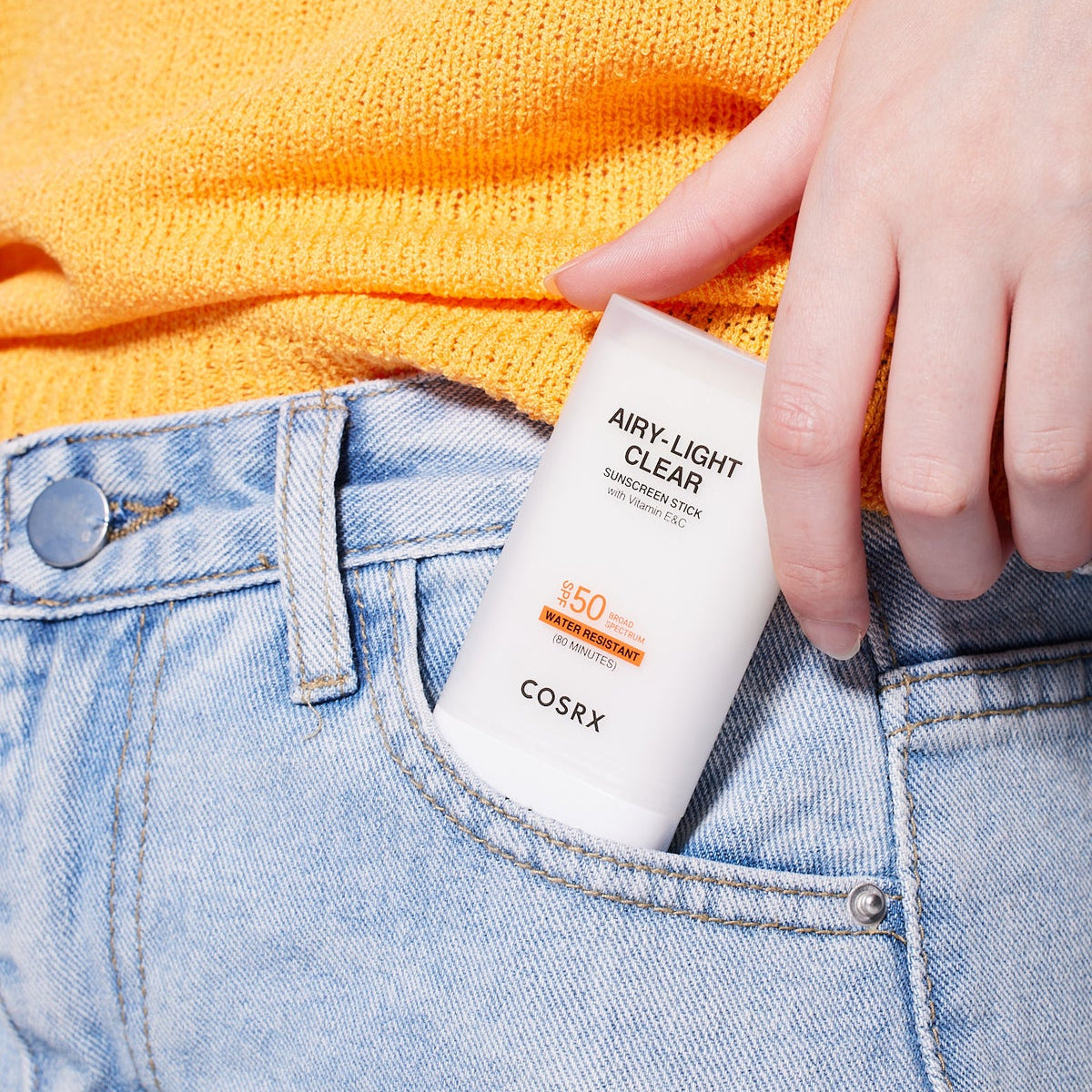COSRX Airy-Light Clear Sunscreen Stick SPF50 19g