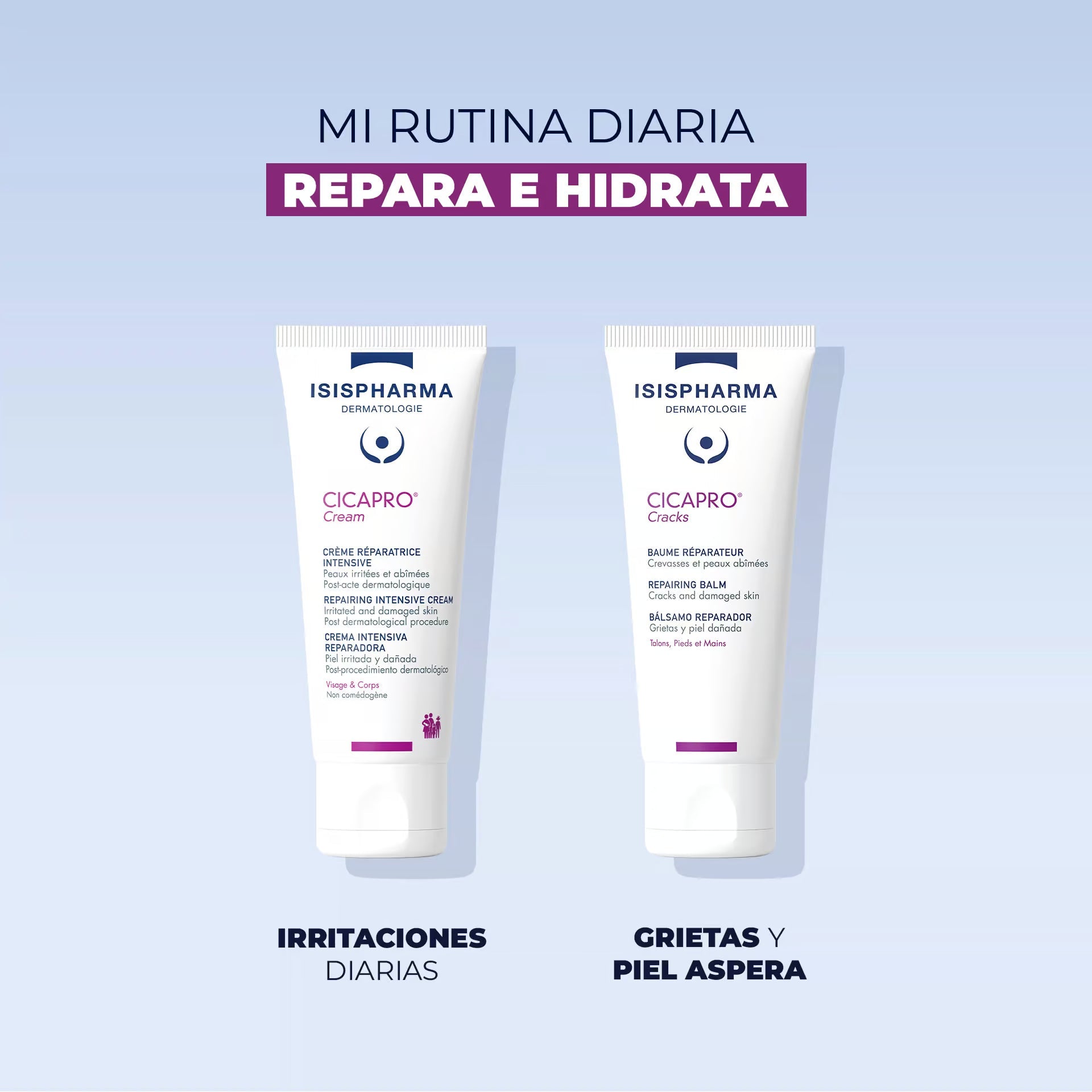 Isispharma Cicapro Cracks — Bálsamo Reparador de Grietas — DermaPharma