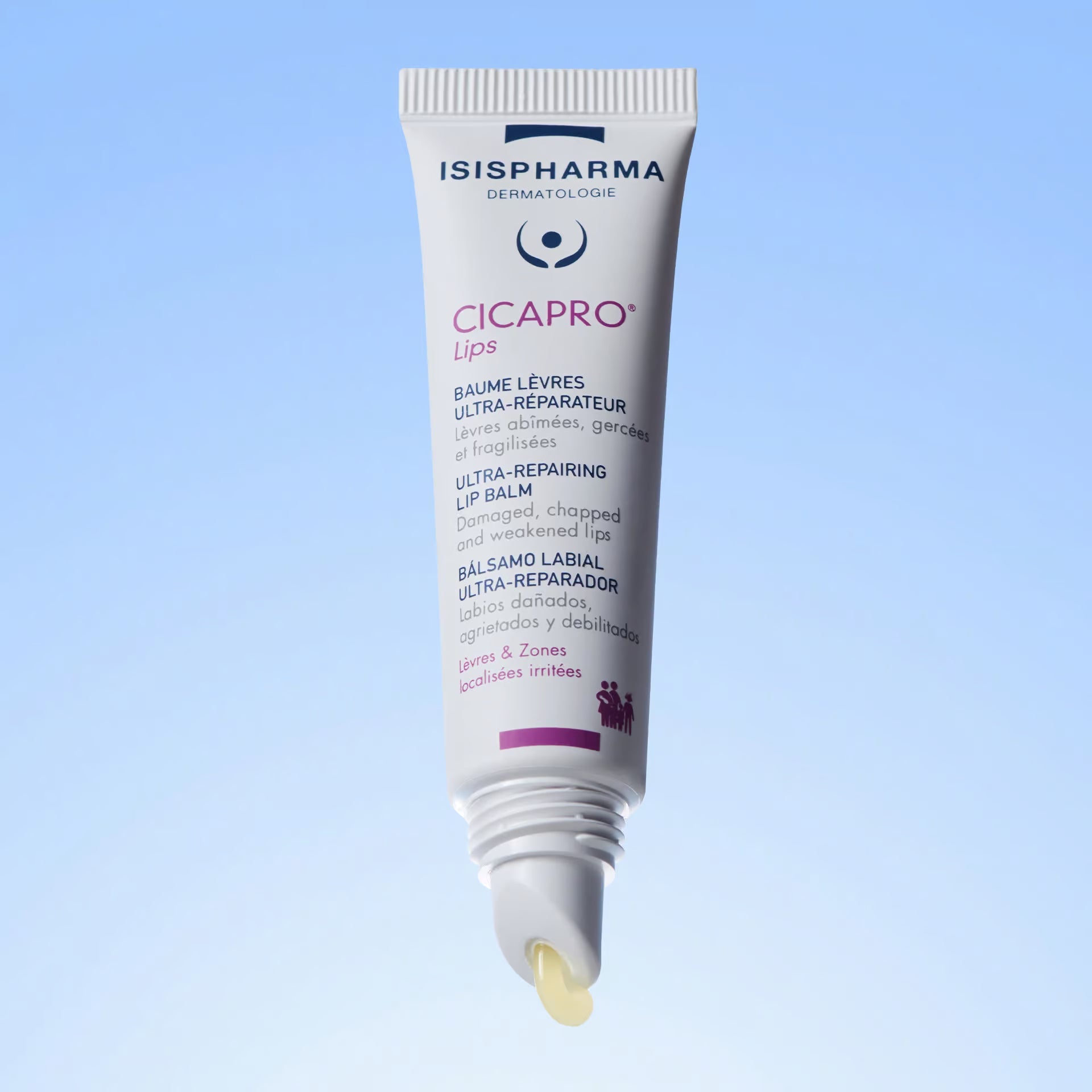 Isispharma Cicapro Lips — Bálsamo Labial Reparador — DermaPharma