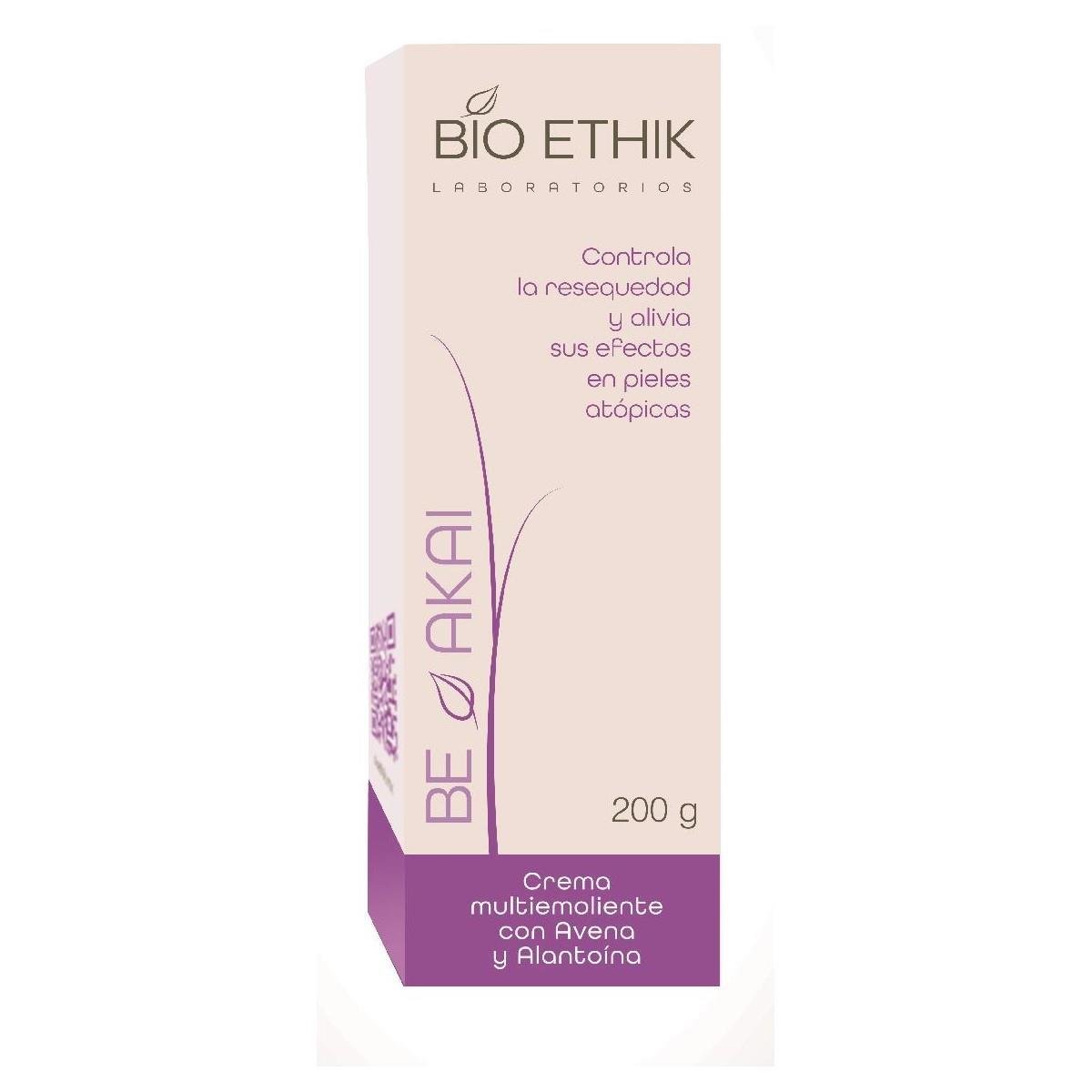 Bioethik BE Akai Multiemoliente 200 g — Crema Corporal Nutritiva con Açaí