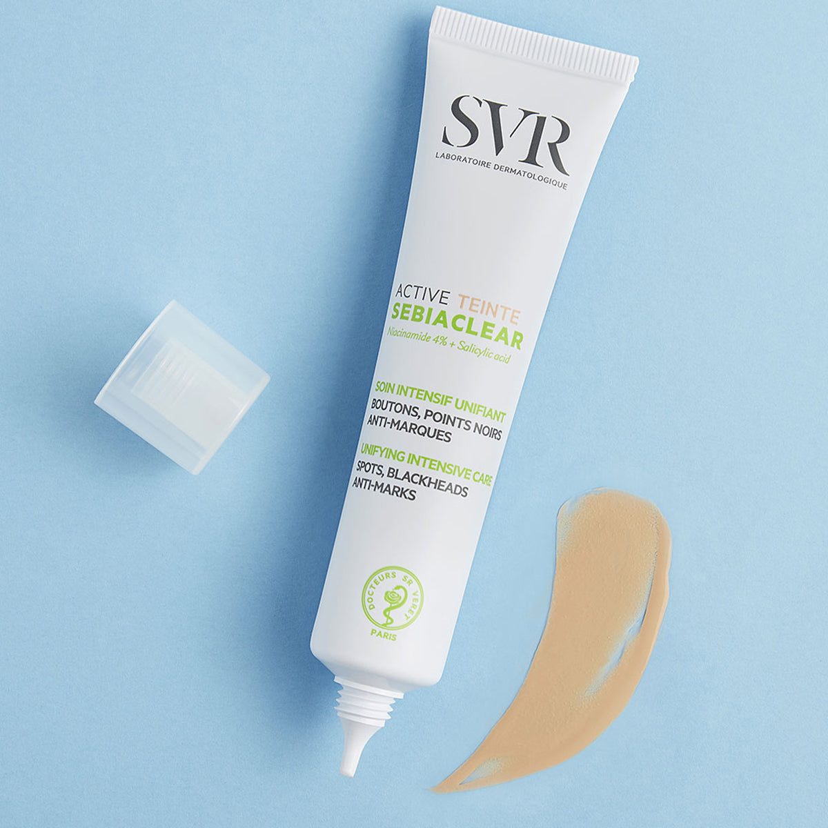 SVR Sebiaclear Active Teinté Gel Corrector con Color 40ml