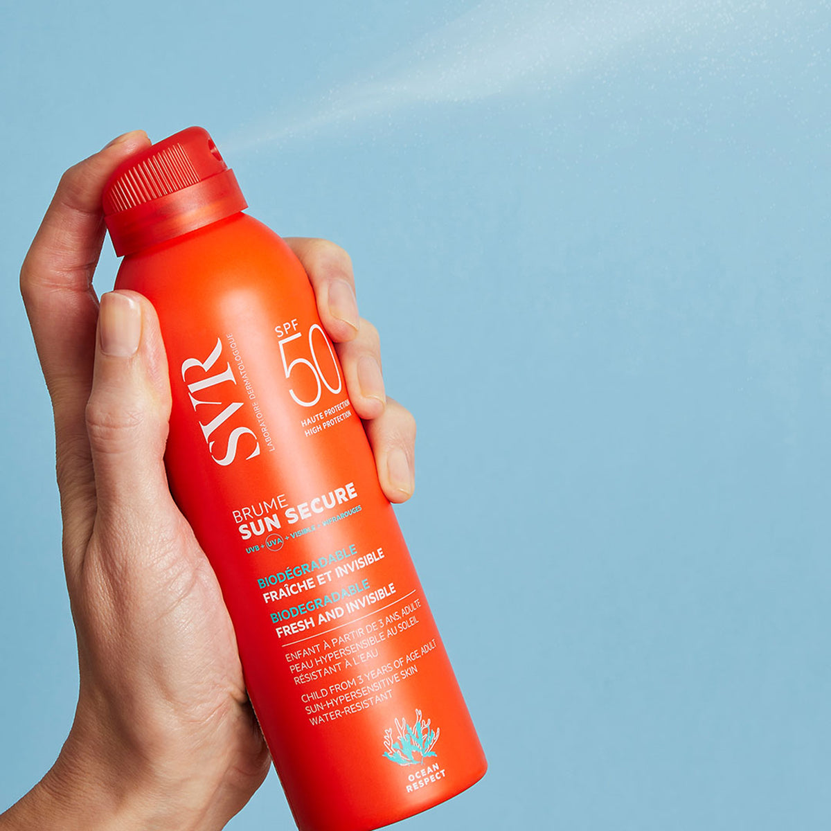 SVR Sun Secure Brume SPF50+ Bruma Protectora Corporal 200ml