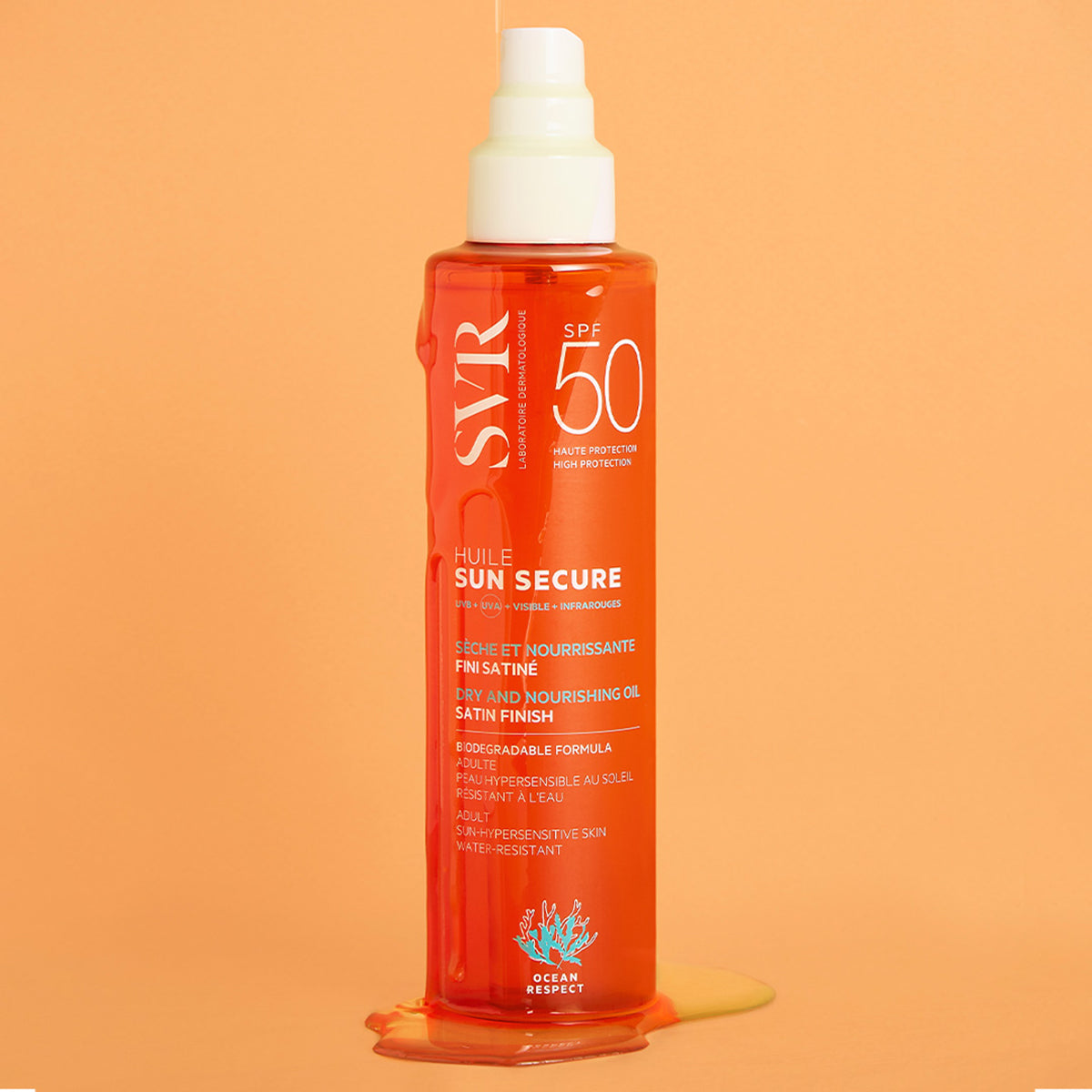 SVR Sun Secure Huile Aceite Solar FPS50 200ml