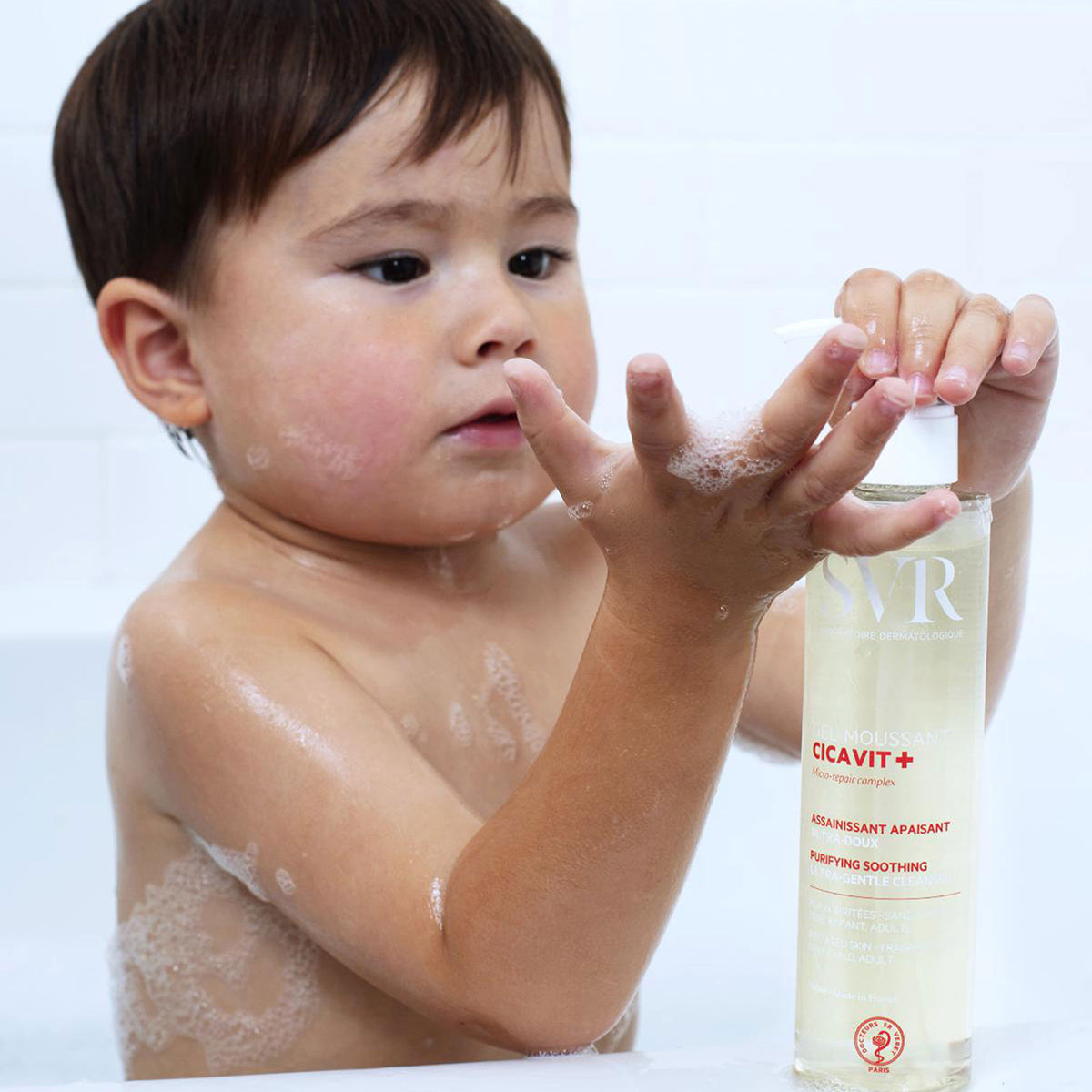 SVR Cicavit+ Gel Moussant beneficios