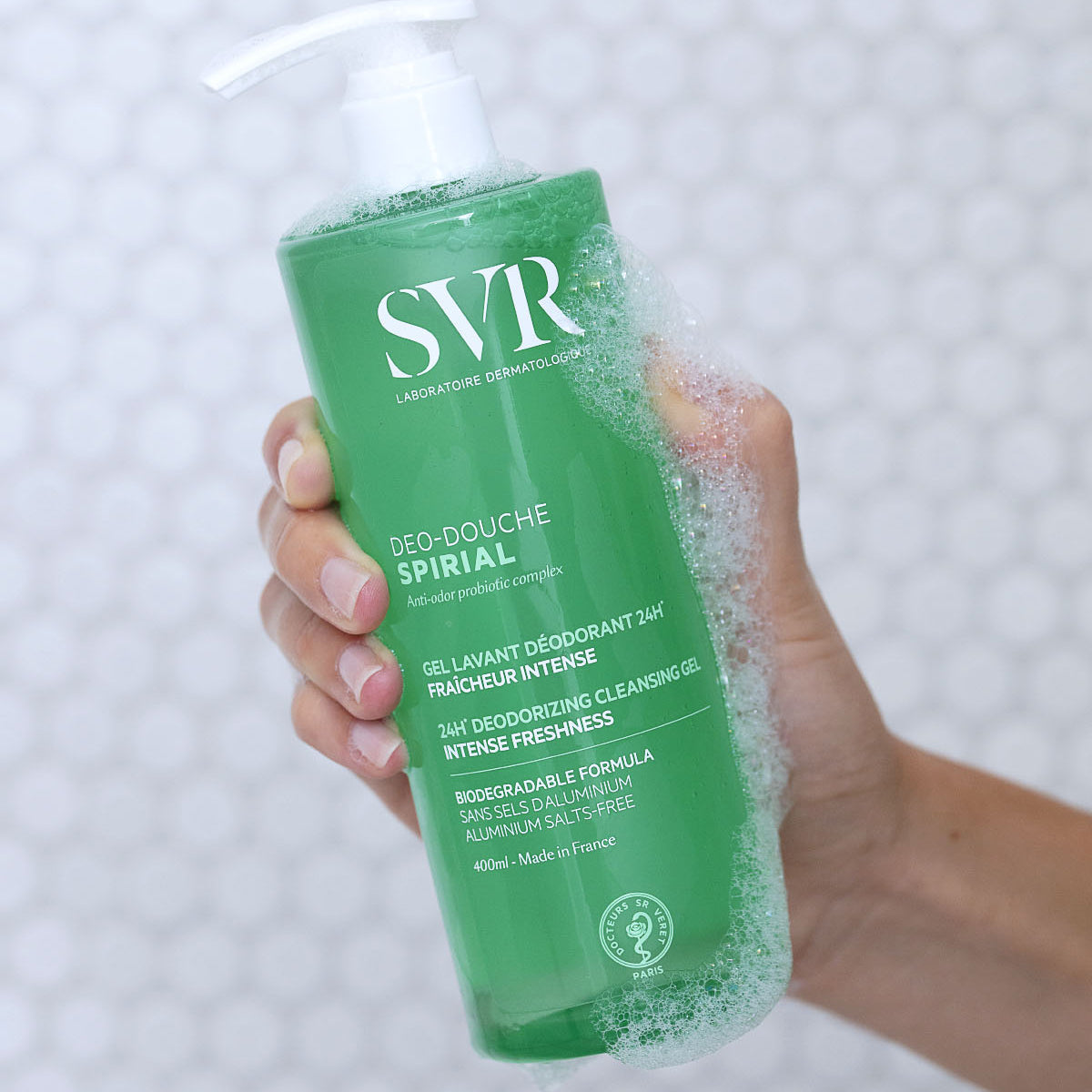 SVR Spirial Déo-Douche textura
