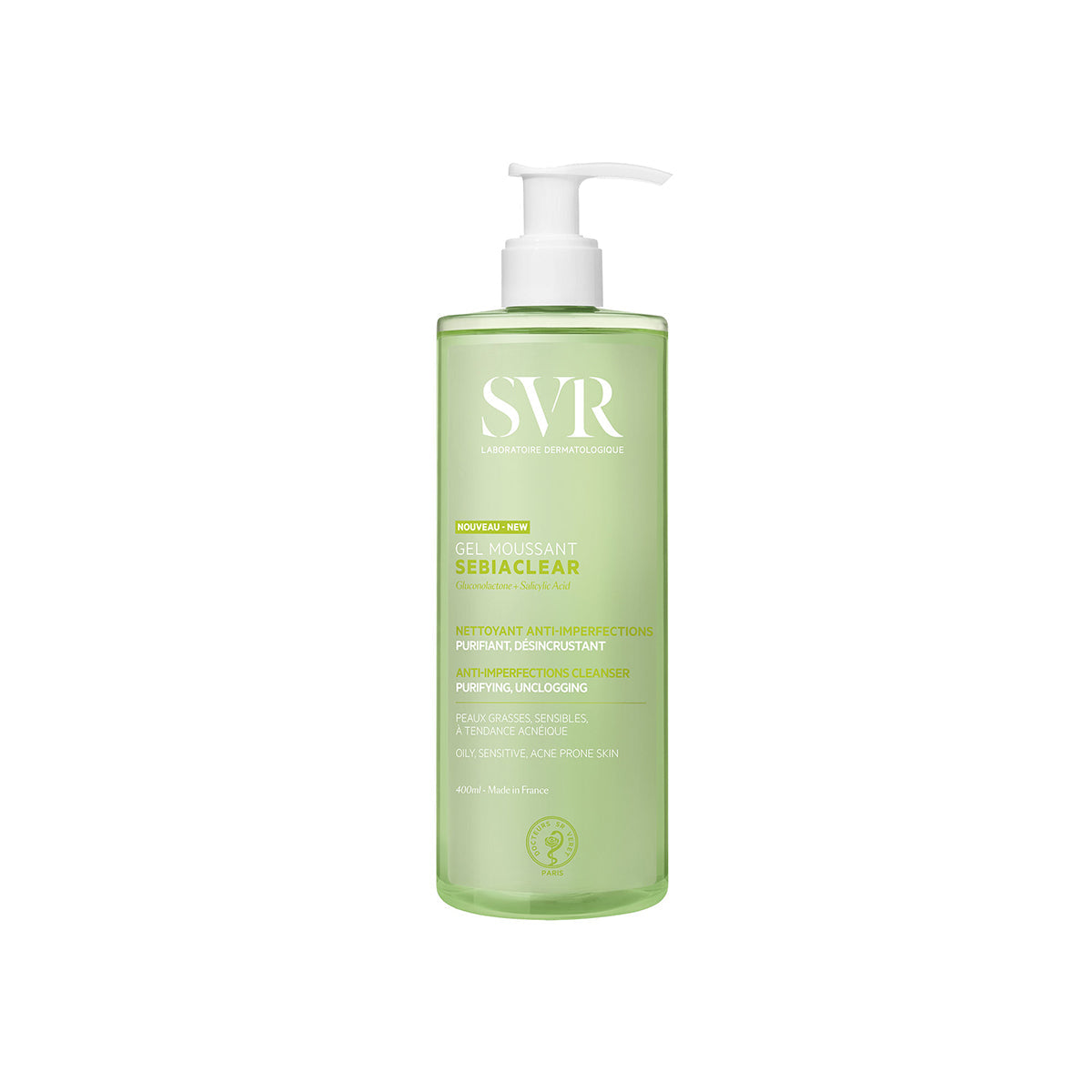 SVR Sebiaclear Gel Moussant Espuma Limpiadora 400ml