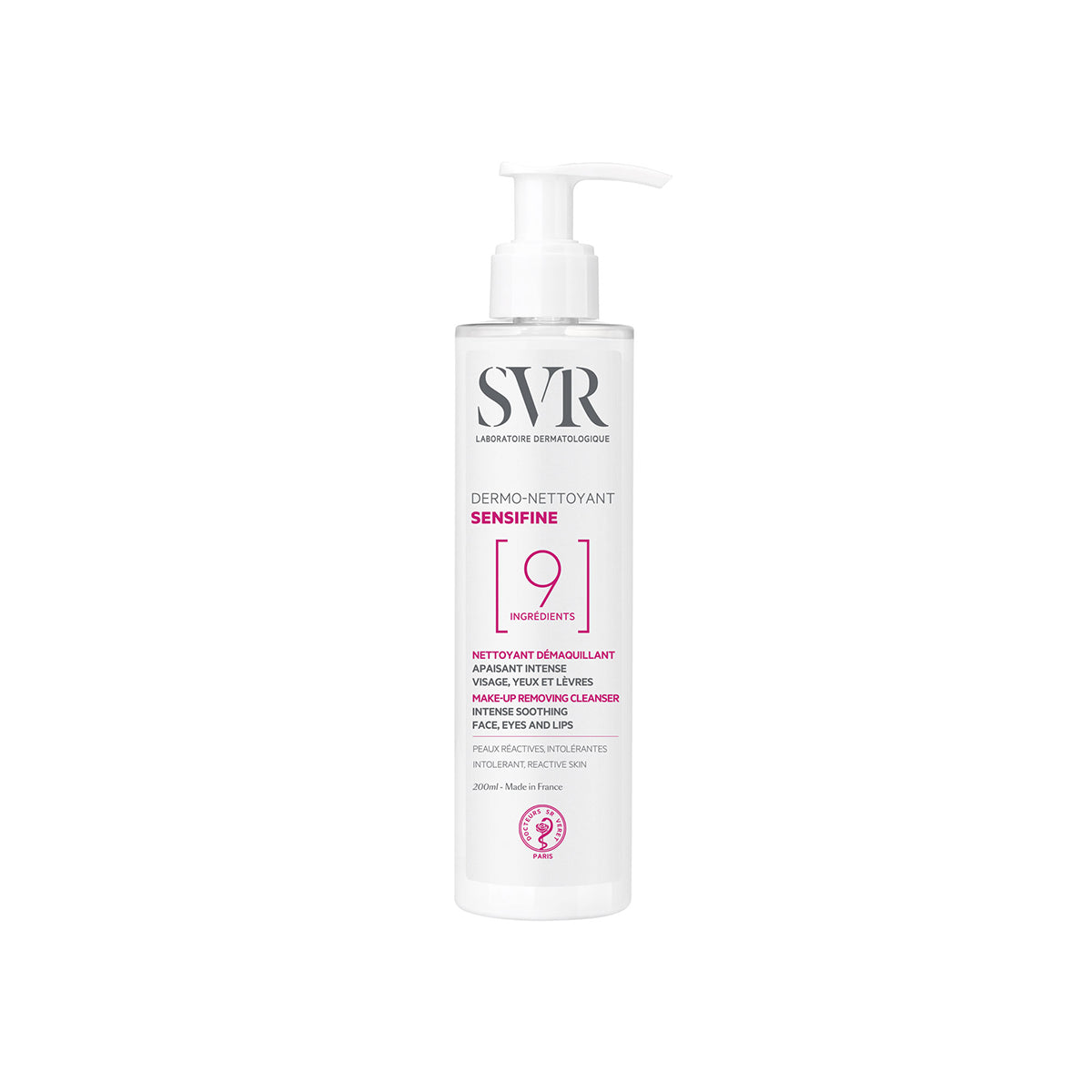 SVR Sensifine Dermo-Nettoyant Desmaquillante Piel Sensible 200ml