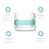Cosmedica Crema de Retinol 2.5% 60 ml — Crema de Noche Antiedad — DermaPharma