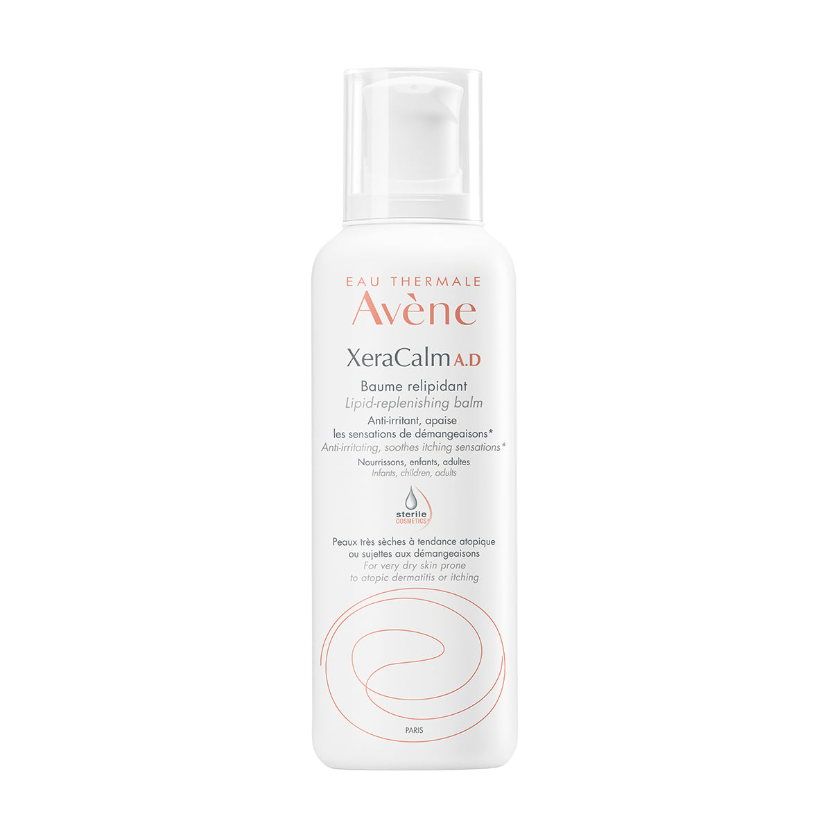 Avène XeraCalm A.D Bálsamo Relipidizante 400ml — Piel Atópica — DermaPharma
