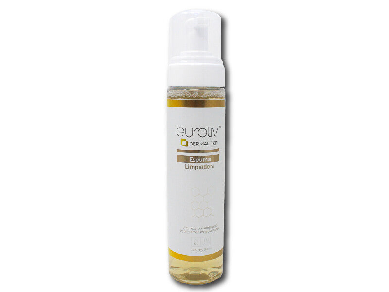 Espuma limpiadora facial Euroliv Dermal Skin de 250 ml