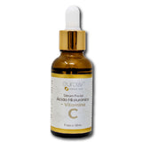 Sérum facial de ácido hialurónico y vitamina C Euroliv Dermal Skin, 30 ml