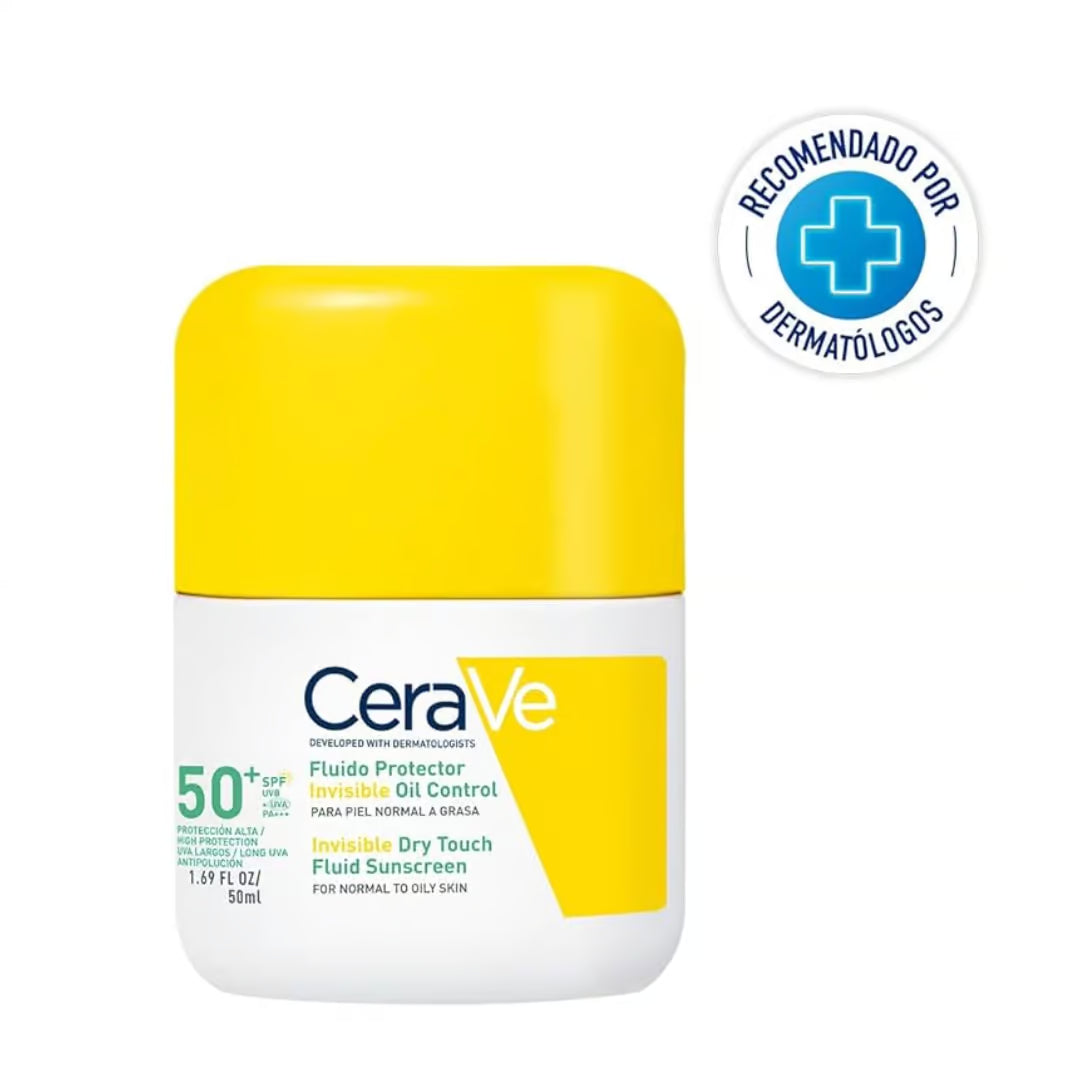 CeraVe Fluido Protector Invisible Oil Control FPS50 50ml — DermaPharma