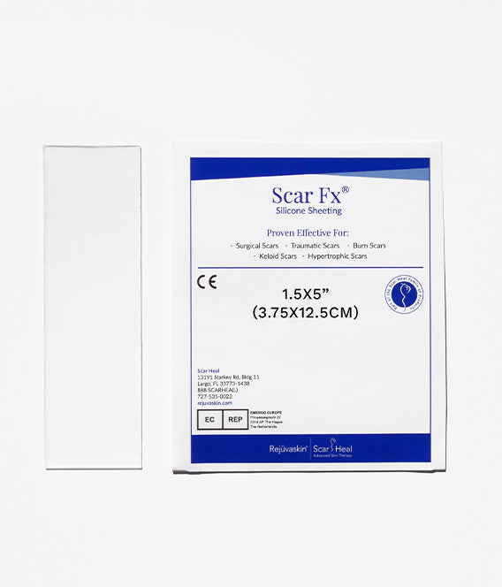 Parche de silicón para cicatrices Rejuvaskin Scar FX 3.75 x 12.5 cm