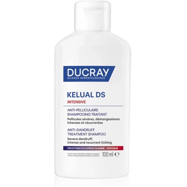 Ducray Kelual Ds Intensive Shampoo Anticaspa Severa 100Ml