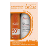 AVENE Kit Spray Solar Corporal + Agua Termal 150 Ml