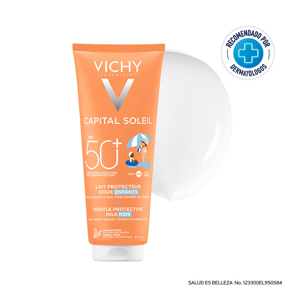 Vichy Capital Soleil Leche Protectora Solar Niños SPF50+ 300Ml