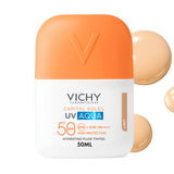 Vichy Capital Soleil UV Aqua FPS50 Tono Light 50ml — Solar con Color — DermaPharma