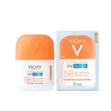 Vichy Capital Soleil UV Aqua FPS50 Tono Light 50ml — Solar con Color — DermaPharma