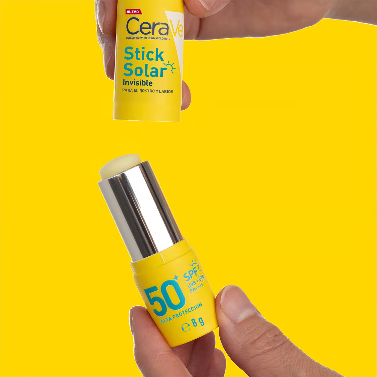 CeraVe Stick Solar Invisible FPS50 — Protección en Barra — DermaPharma