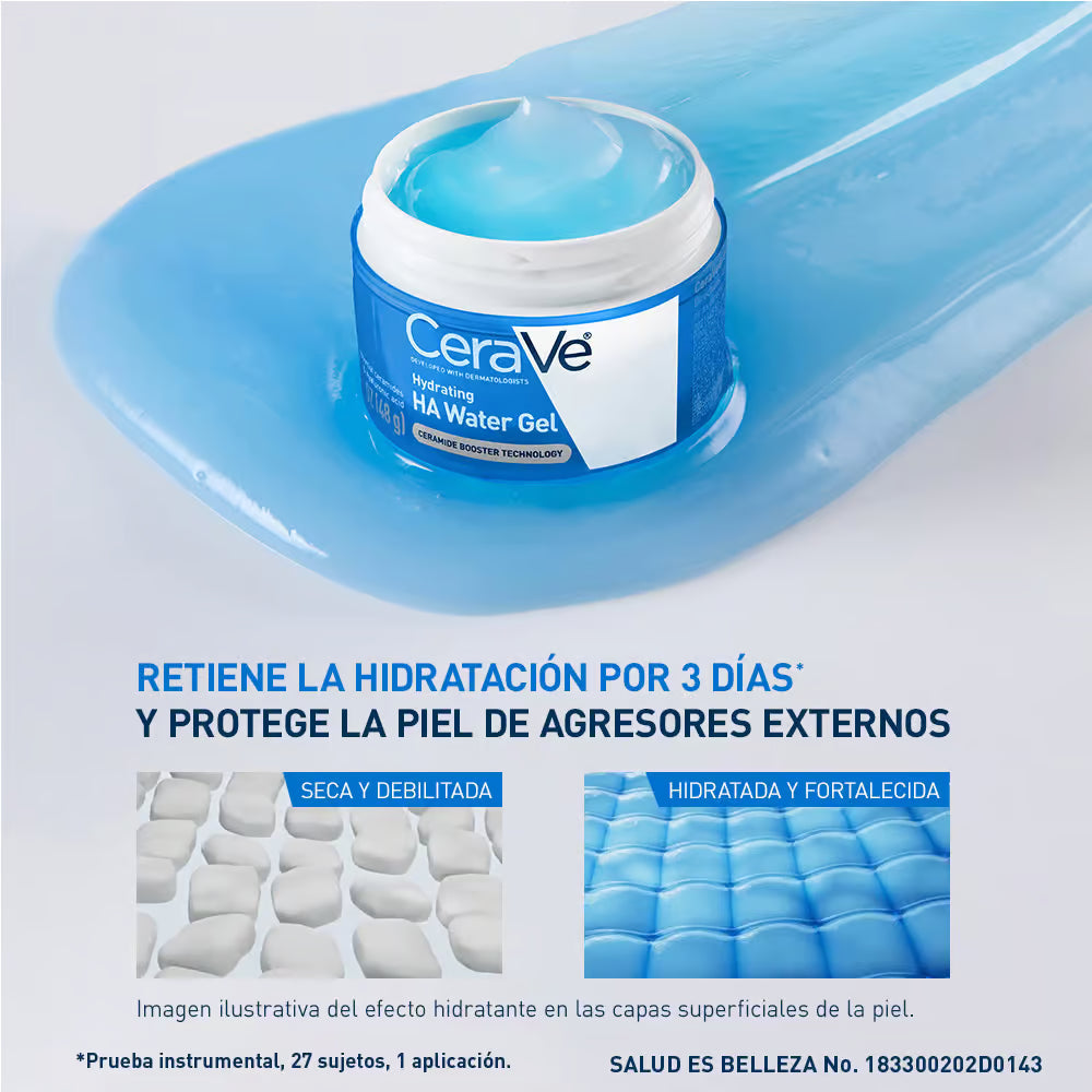 CeraVe Hydrating Water Gel 48ml — Gel Hidratante Facial — DermaPharma