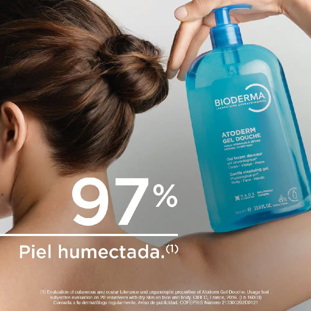 Bioderma Atoderm Gel de Ducha 500ml — Limpieza Piel Seca y Sensible — DermaPharma