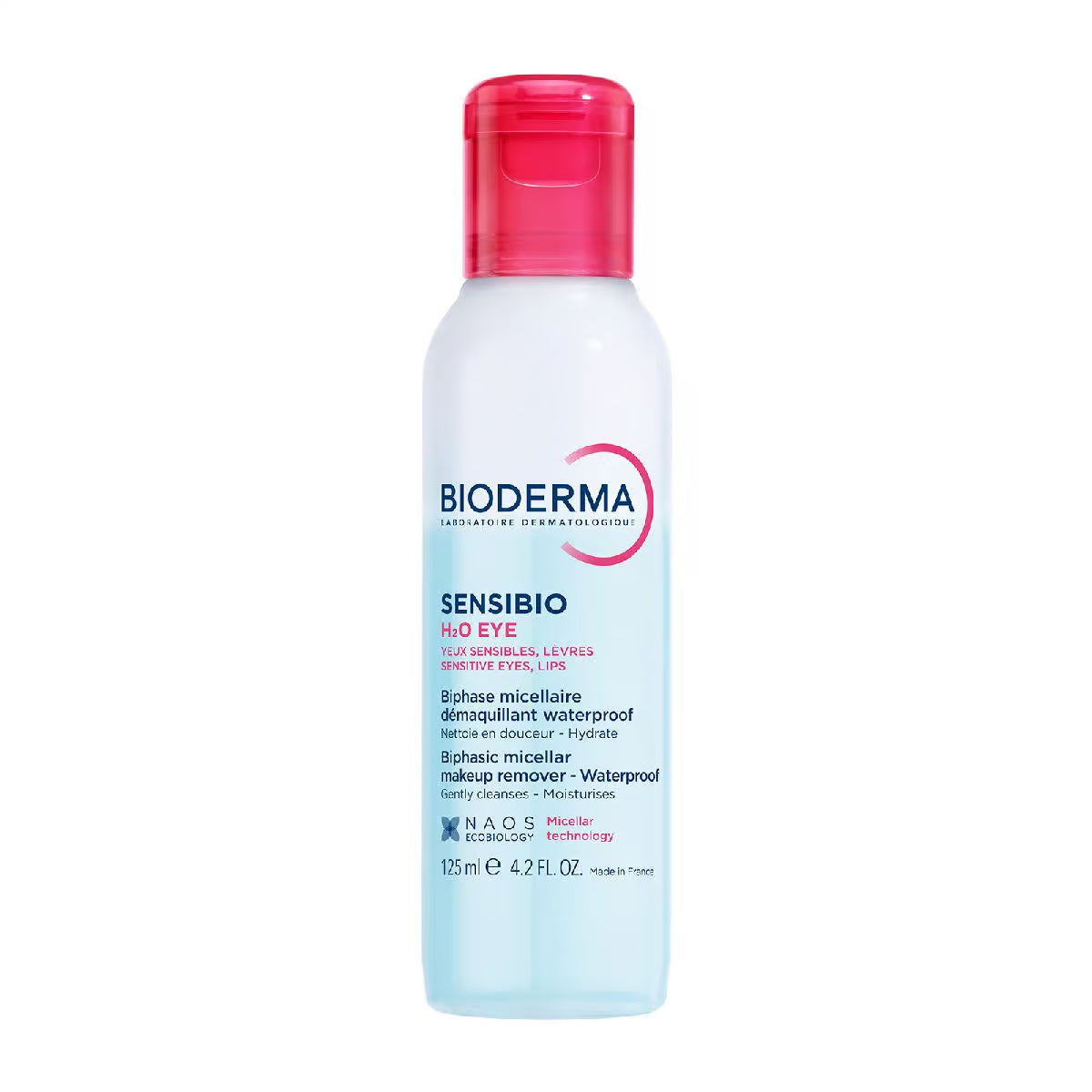 Bioderma Sensibio H2O Eye 125ml — Desmaquillante Micelar de Ojos — DermaPharma