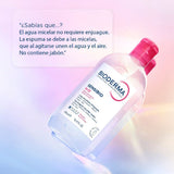 Bioderma Sensibio H2O 500ml Bomba Inversa — Agua Micelar — DermaPharma