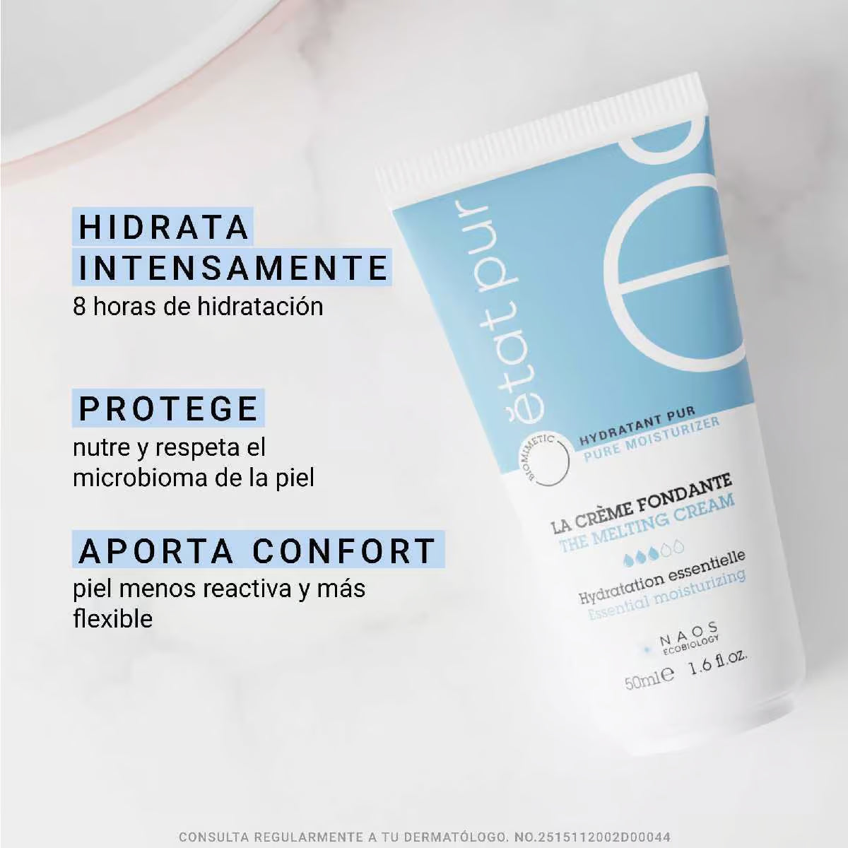 Etat Pur Crema Hidratante 50ml — Piel Normal — DermaPharma
