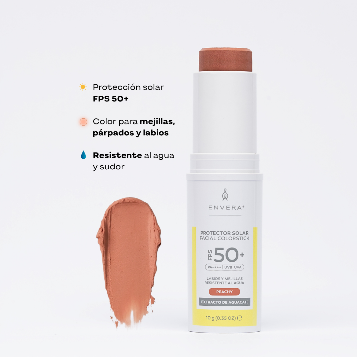 Envera Protector Solar en Barra de Color Iluminador 10g — DermaPharma
