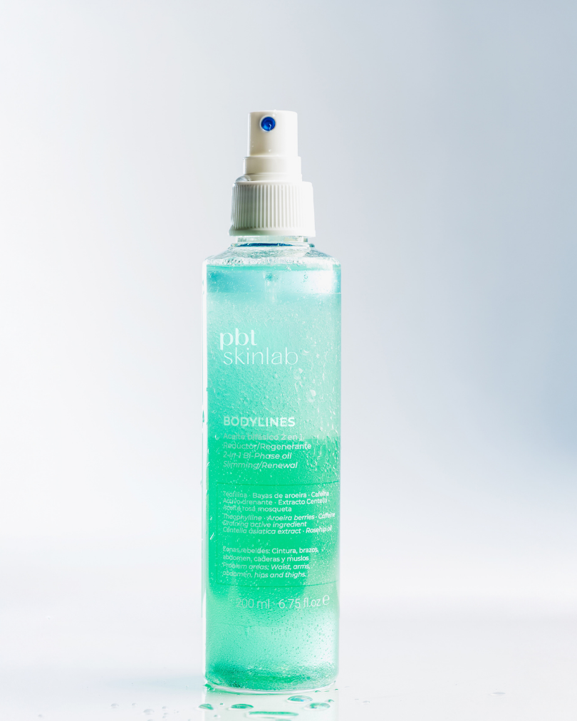 PBT Skinlab Bodyline Aceite Bifásico 2 en 1 Celulitis y Estrías 200 ml — Bodyline PBT Skinlab