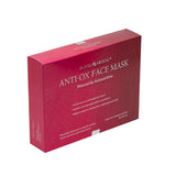 Mascarilla facial de tela Anti-Ox con astaxantina Euroliv, caja de 5 sobres