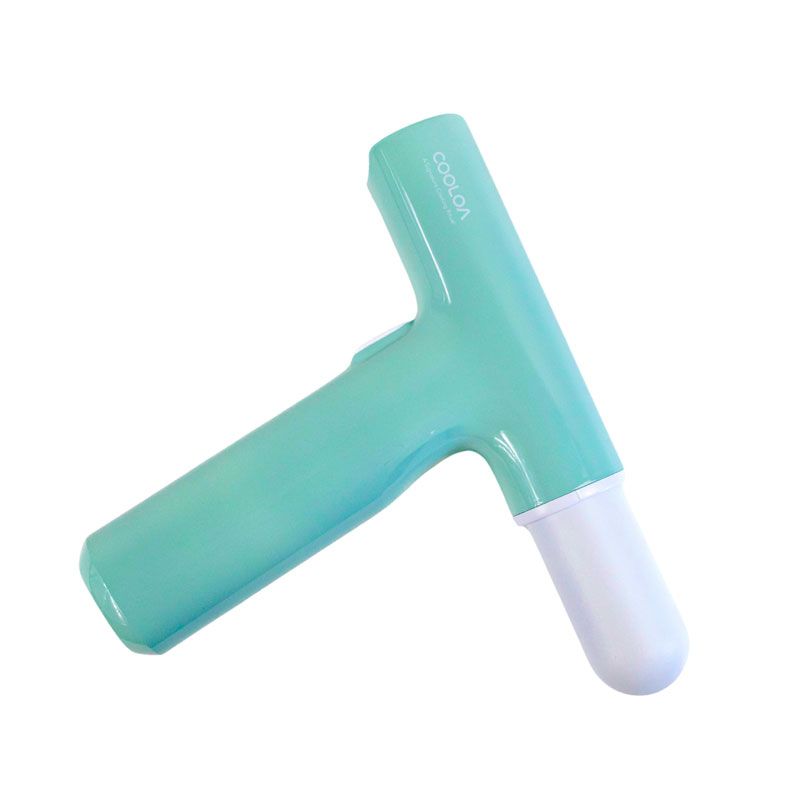 Kit COOLOA: equipo de ice needling color menta con cartuchos de solución y cartuchos de CO2
