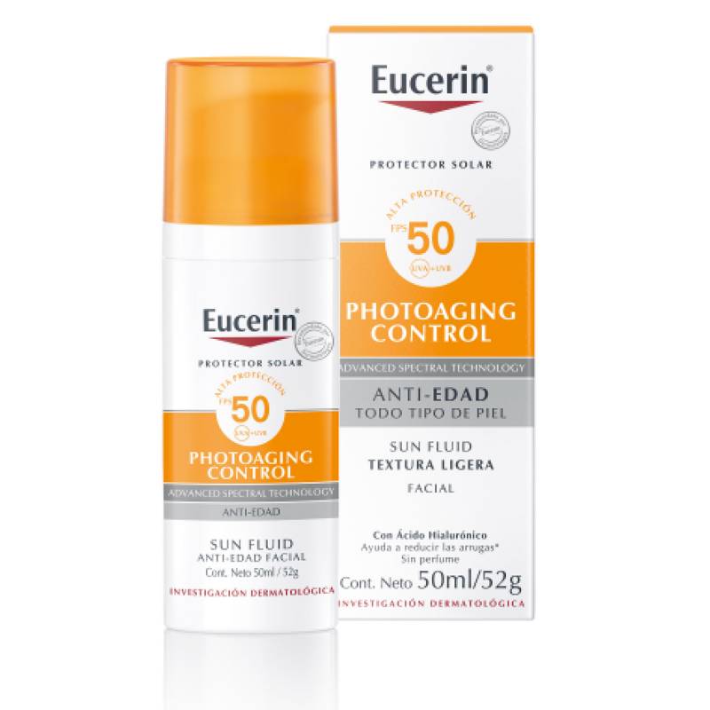 EUCERIN SUN FACIAL ANTIEDAD 50+ 50ML