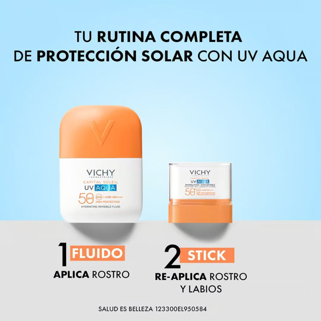 Vichy Capital Soleil UV Aqua Stick FPS50 9g — Protector en Barra — DermaPharma