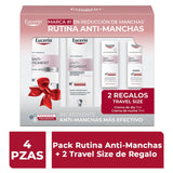 Eucerin Anti-Pigment Pack Rutina Anti-Manchas: Dual Serum + Contorno de Ojos + 2 Travel Size