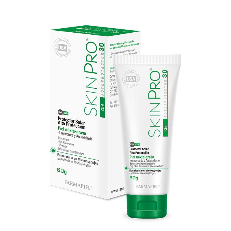 Farmapiel SkinPro Gel FPS30+ 60g — Protector Solar Facial — DermaPharma