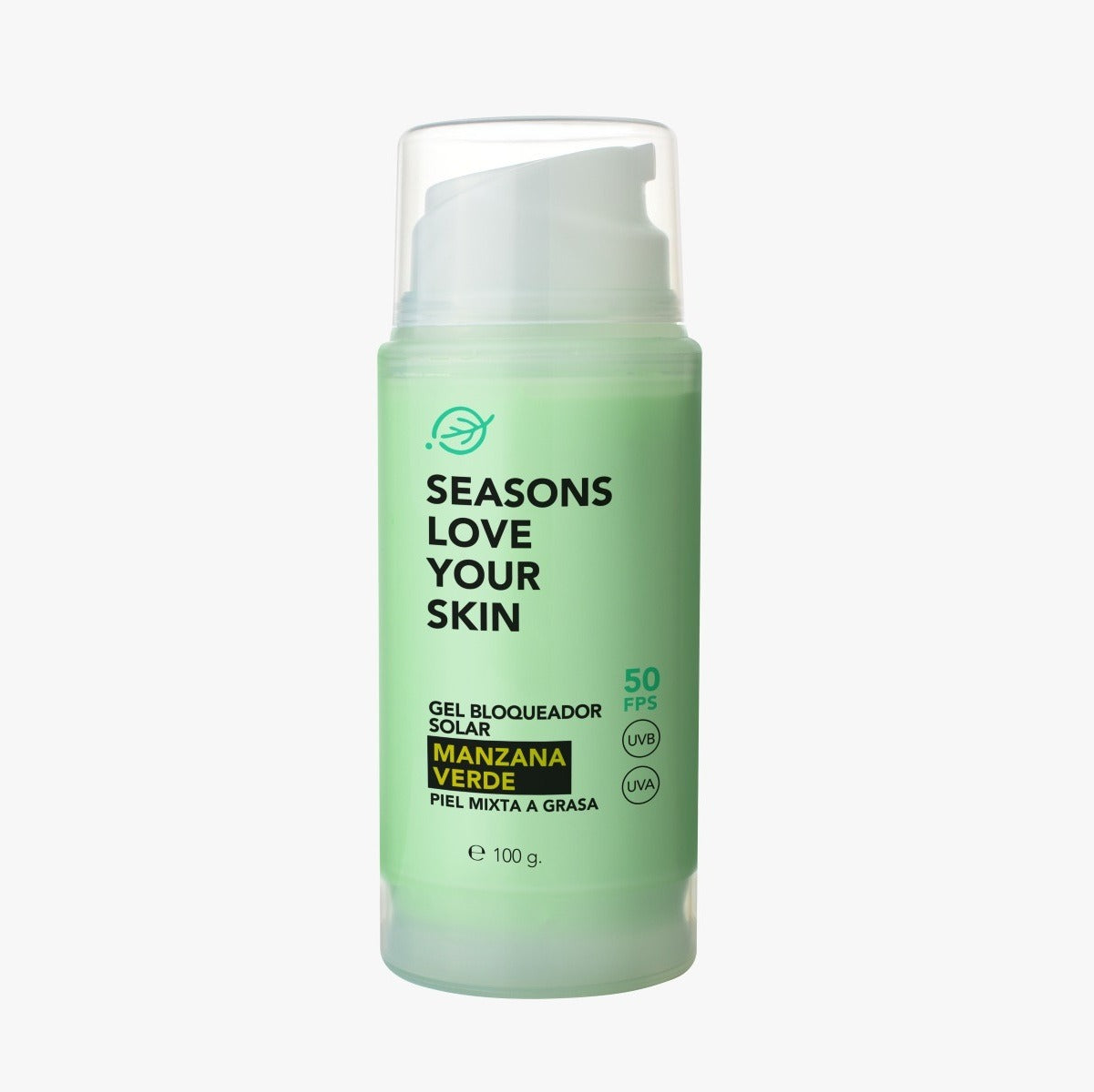 Season Love Your Skin Protector solar FPS50 Manzana Verde 100 g - SEASONS Love Your Skin