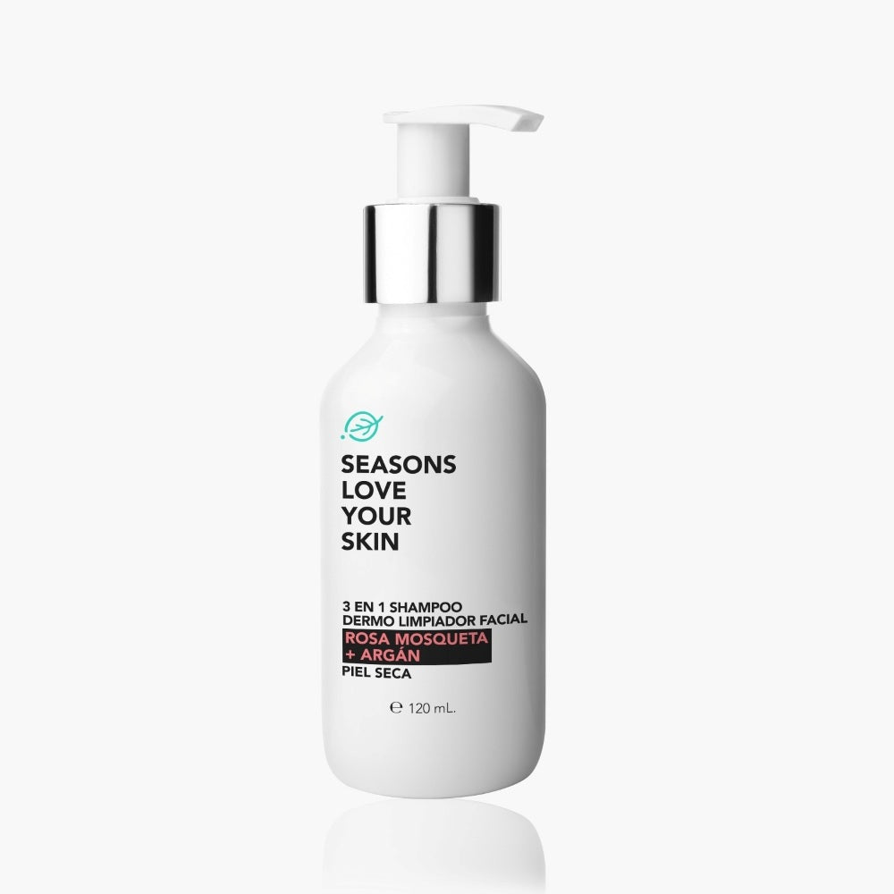 Season Love Your Skin Dermolimpiador Rosa Mosqueta + Argán 120 ml - SEASONS Love Your Skin