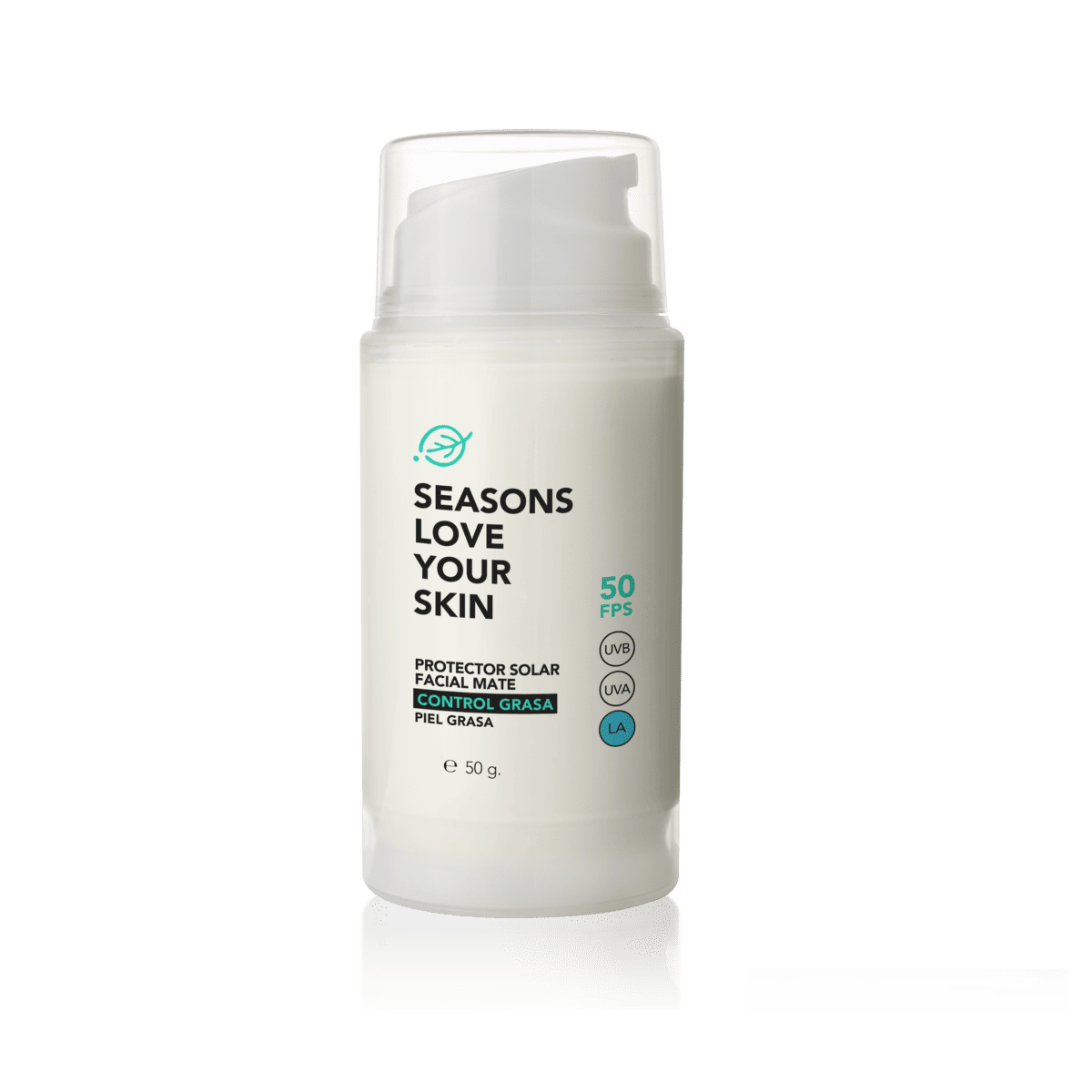 Season Love Your Skin Protector solar FPS50 Matificante Niacinamida 45 g - SEASONS Love Your Skin