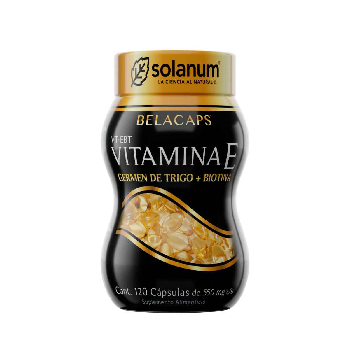 Belacaps Vitamina E + Biotina 120 Cápsulas