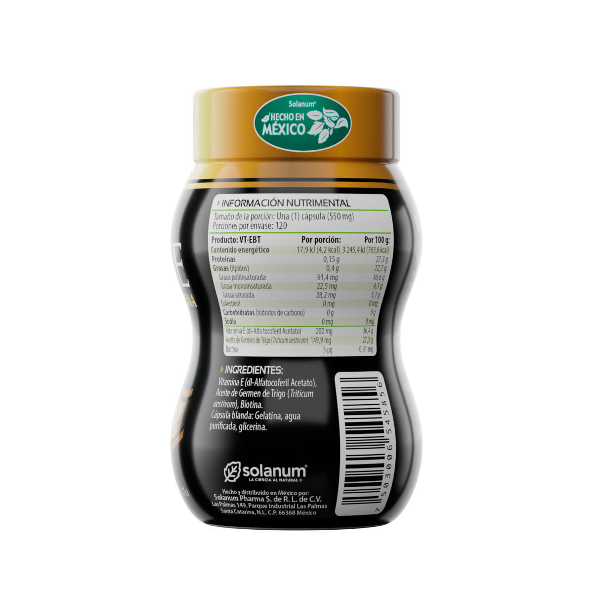 Belacaps Vitamina E + Biotina 120 Cápsulas