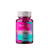 Belacaps Biotina + Vitaminas C y E, Ácido Hialurónico y Zinc 50 Cápsulas