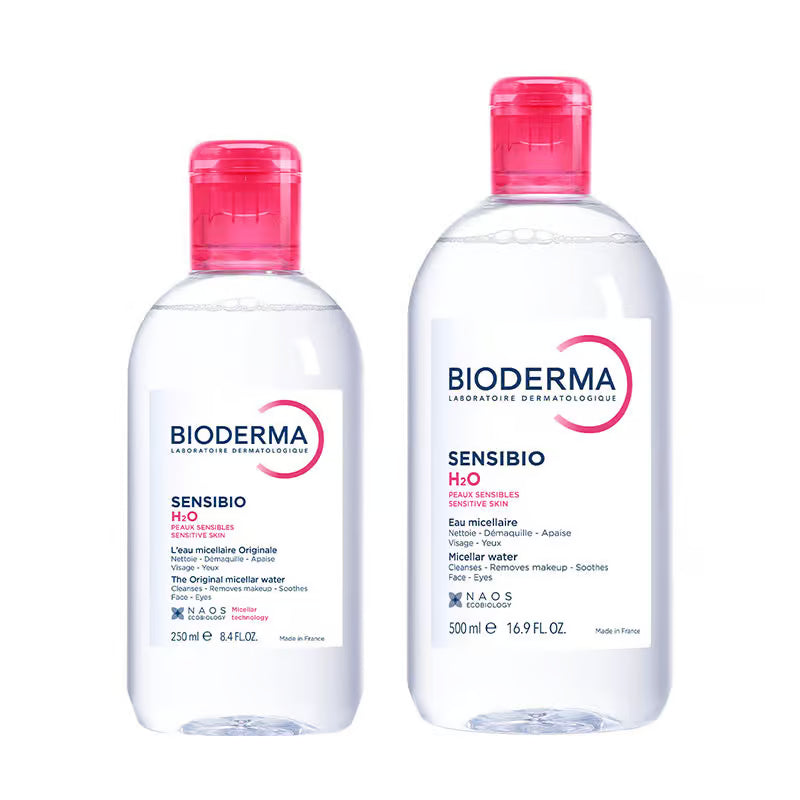 Bioderma Kit Sensibio H2O 500ml + Sensibio H2O 250ml — DermaPharma