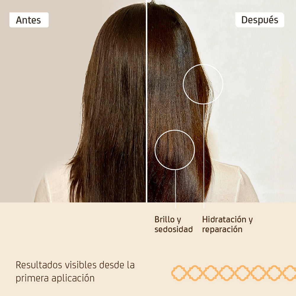 Nuggela & Sulé Amber Hair Oil 30 ml, aceite capilar con 5 aceites africanos (4)