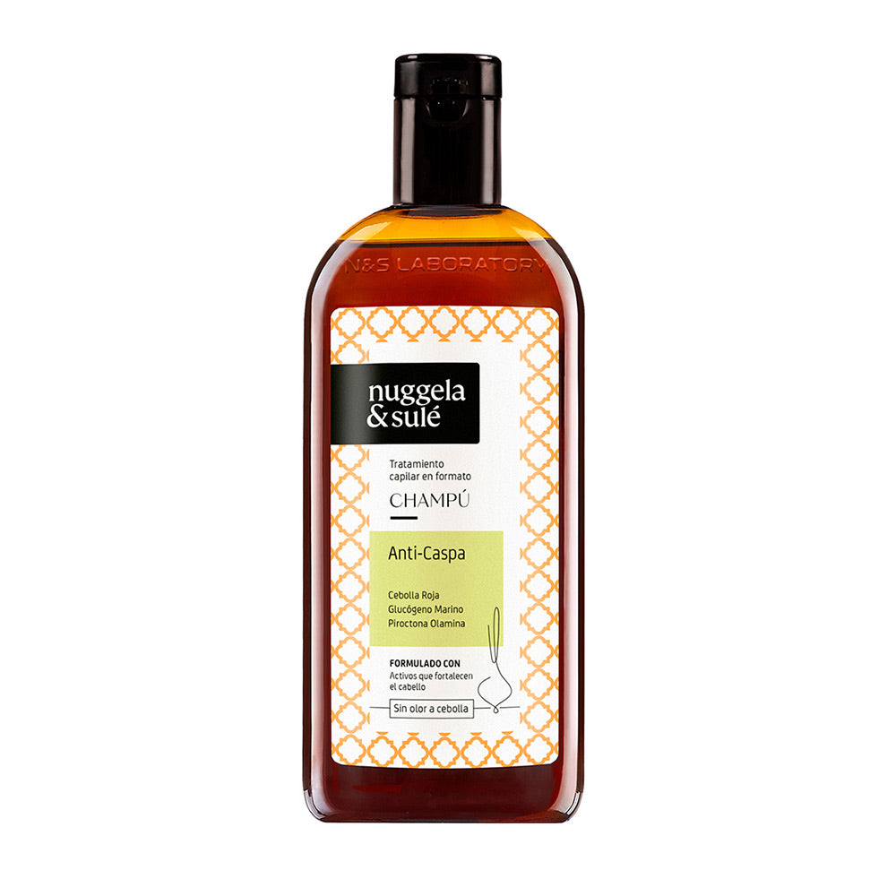 Nuggela & Sulé Champú Anticaspa 250 ml con Piroctona Olamina y Extracto de Cebolla Roja