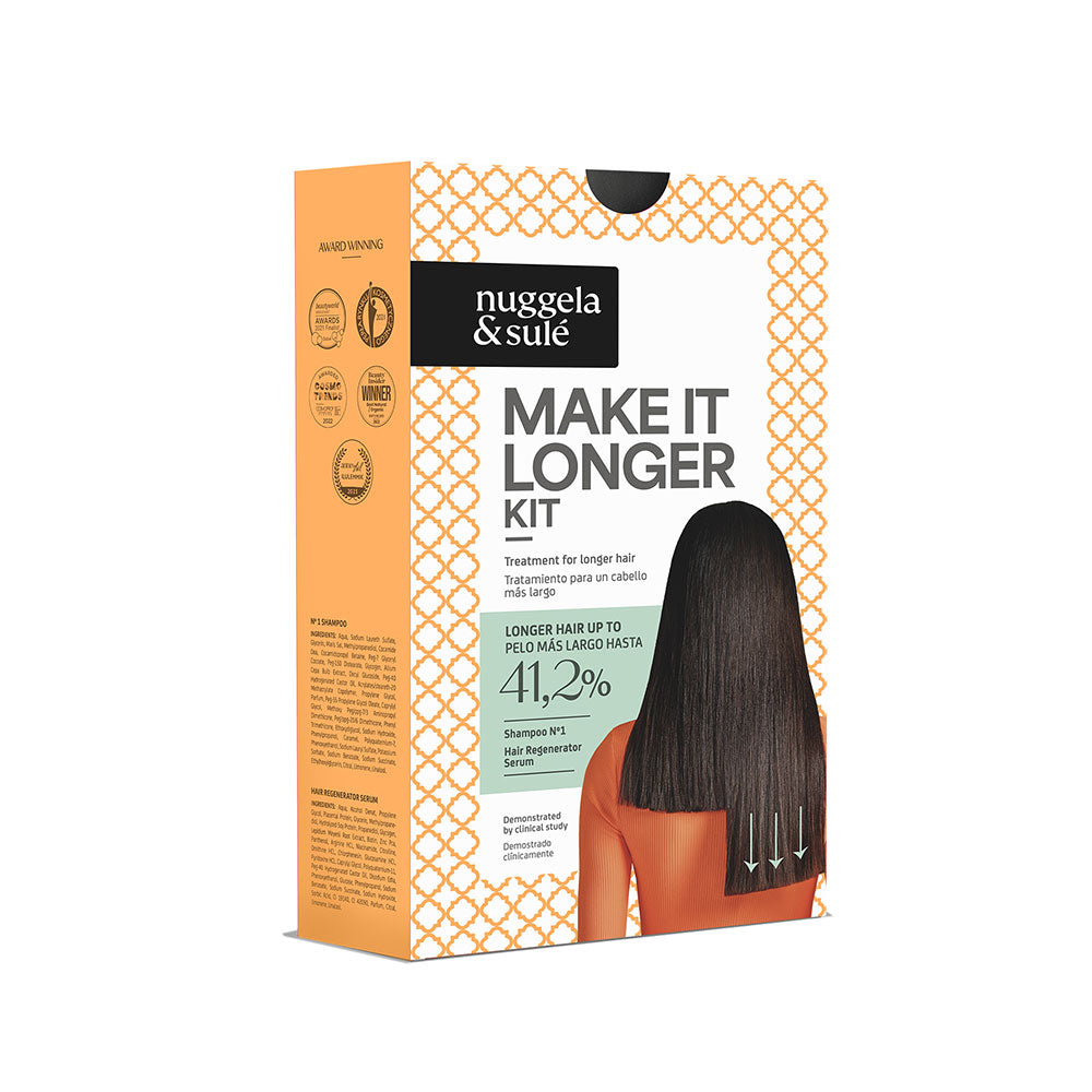 Nuggela & Sulé Make It Longer Kit con champú 250 ml y tratamiento de crecimiento 70 ml