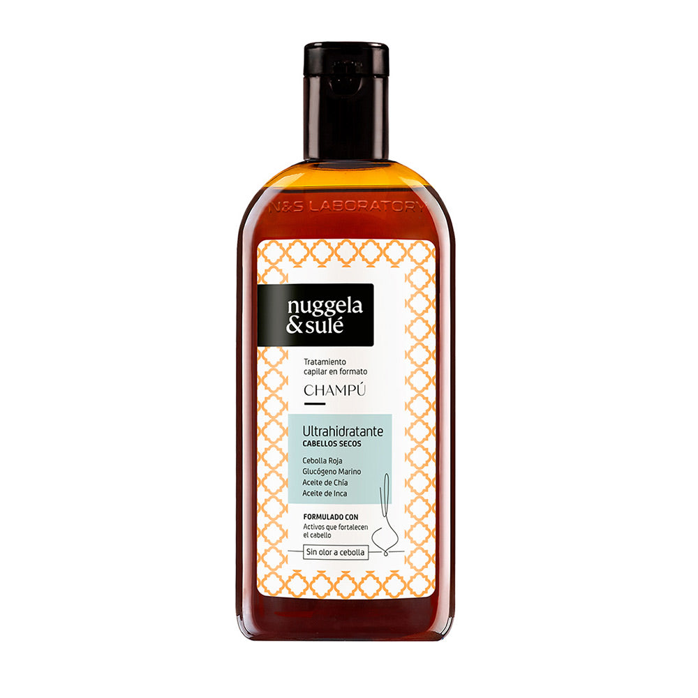 Nuggela & Sulé Champú Ultra Hidratante 250 ml para cabello seco con aceites botánicos