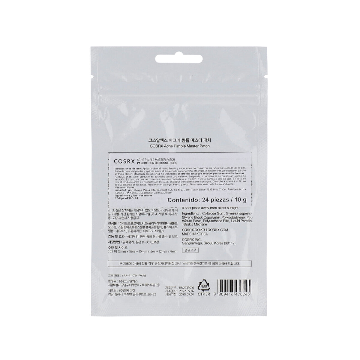 COSRX Acne Pimple Master Patch 24 piezas