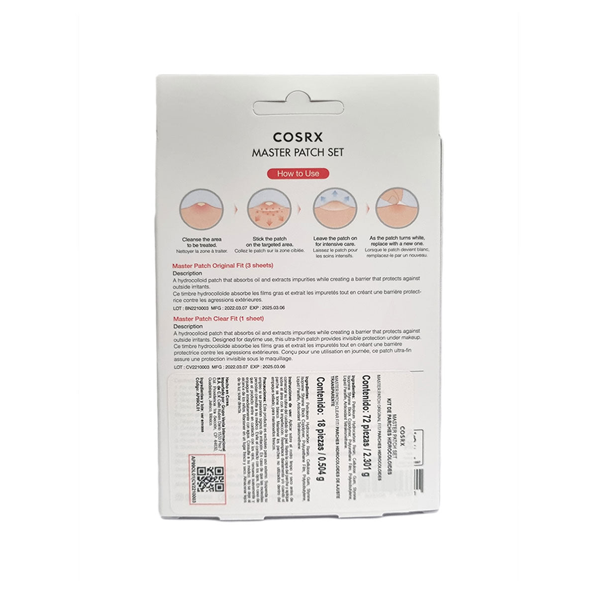 COSRX Master Patch Set 90 piezas