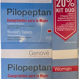 Kit Duo Pilopeptan Woman 2×30 Comprimidos — Anticaída Femenino 2 Meses